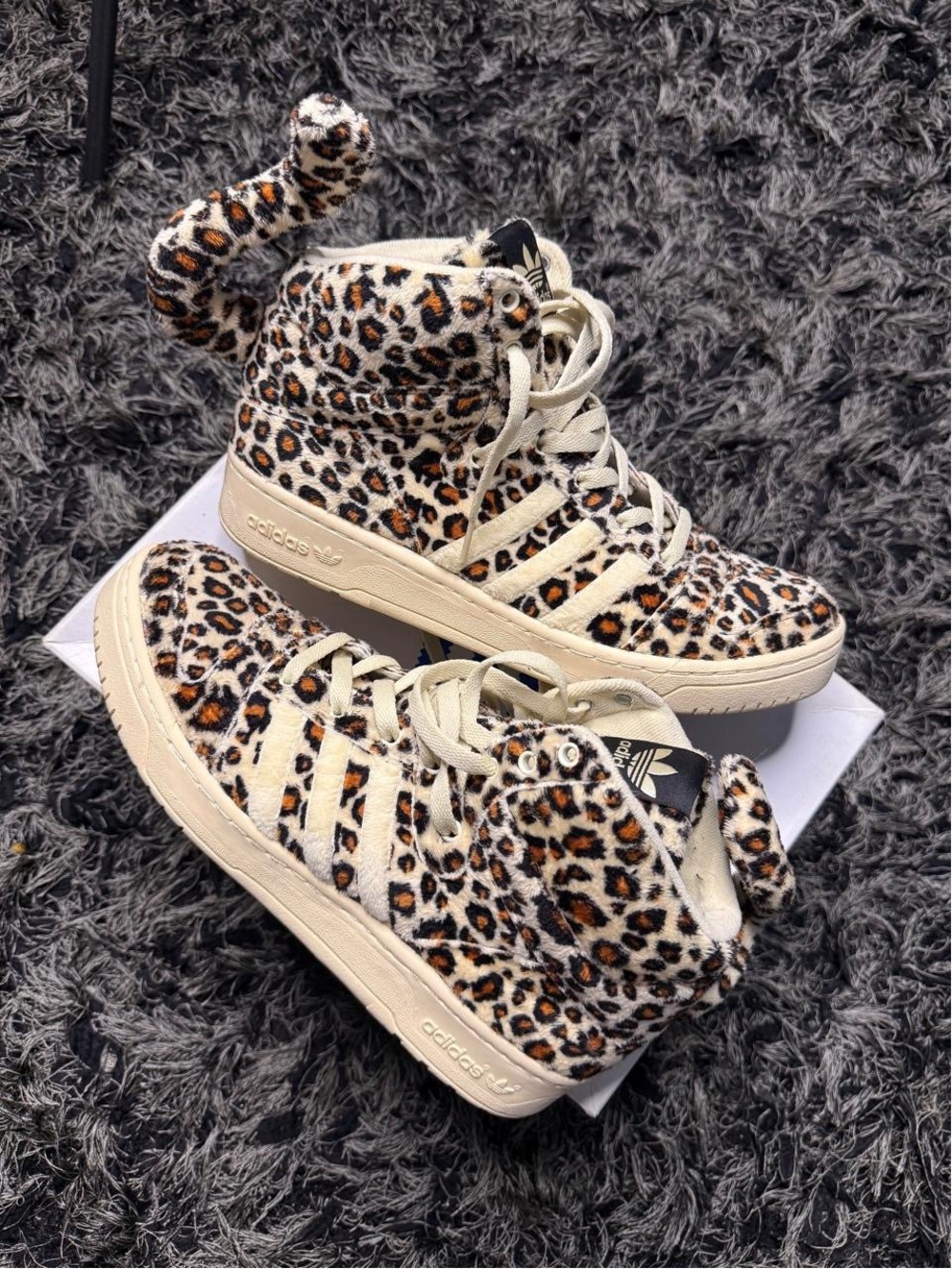 Adidas x Jeremy Scott leopard